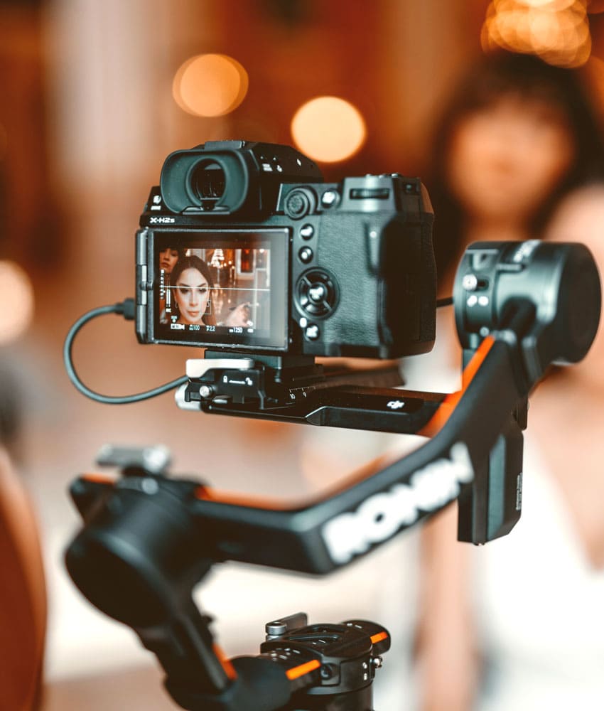 Cámara de video en boda Quito